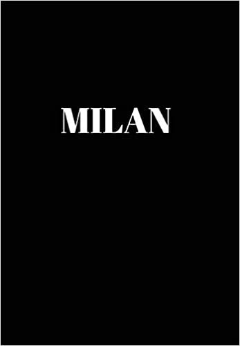 okumak Milan: Hardcover Black Decorative Book for Decorating Shelves, Coffee Tables, Home Decor, Stylish World Fashion Cities Design: 7