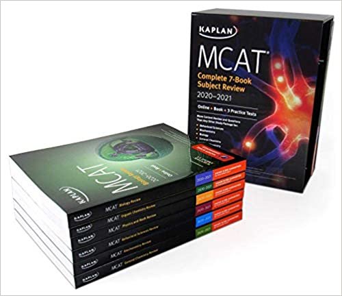 okumak MCAT Complete 7-Book Subject Review 2020-2021: Online + Book + 3 Practice Tests