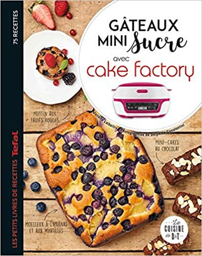 okumak Gâteaux mini sucre avec Cake Factory (Les petits Moulinex/Seb)