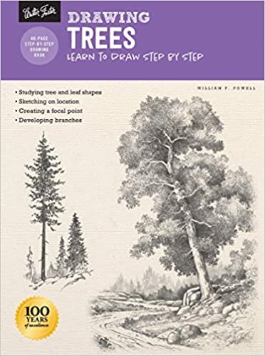 okumak Drawing: Trees with William F. Powell: Learn to draw step by step (How to Draw &amp; Paint)
