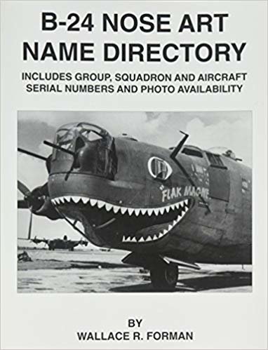 okumak B-24 Nose Art Name Directory