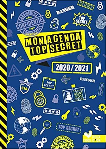 okumak Mon agenda 2020/2021 Top secret (loisirs créatifs)