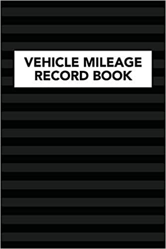 okumak Vehicle Mileage Record Book: Notebook For Taxes Business or Personal - Tracking Your Daily Miles. (2200 Trip Entries) (Vehicle Mileage Record Book Series)