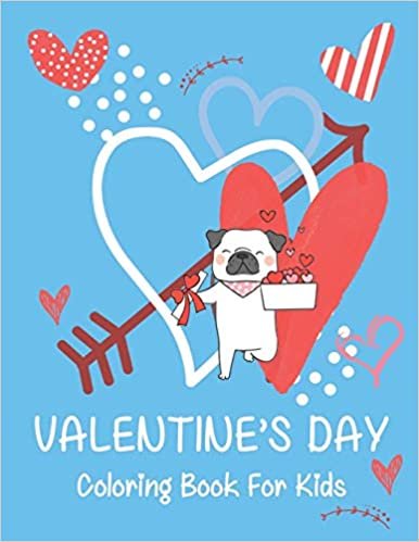okumak Valentine’s Day coloring book for kids: Sweet, Fun, and Super Cute Coloring with Hearts, Flowers, Trees, Animals and More!