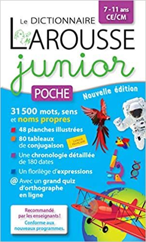 okumak Dictionnaire Larousse junior poche (Dictionnaires pédagogiques)