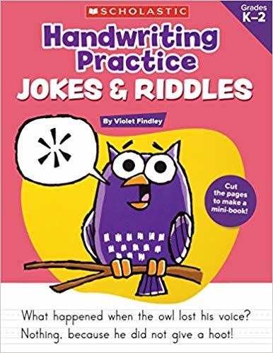 okumak Handwriting Practice: Jokes &amp; Riddles, Grades K-2: 40+ Reproducible Practice Pages That Motivate Kids to Improve Their Handwriting