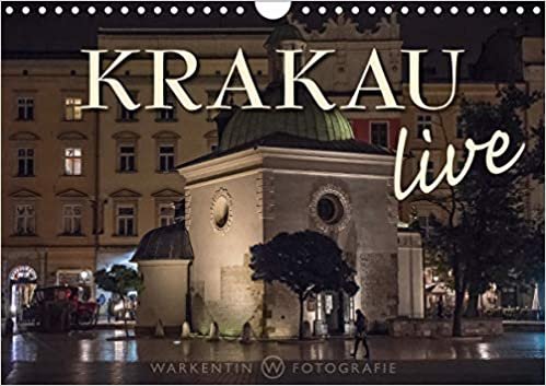 okumak Krakau live (Wandkalender 2021 DIN A4 quer): Der international tätige professionelle Reisefotograf Karl H. Warkentin zeigt in 12 Motiven das ... auch bei Nacht. (Monatskalender, 14 Seiten )