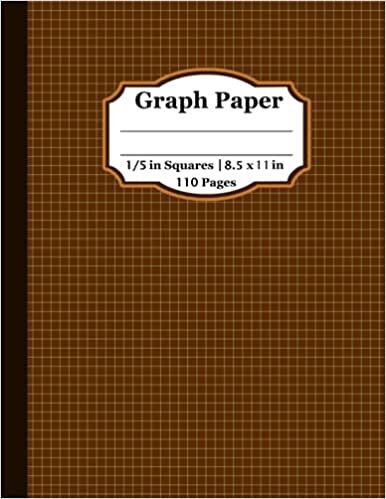 okumak Graph Paper Composition Notebook: Large Grid Notebook 8.5 x 11, Quad Ruled, 110 sheets (Graphed Notebook)