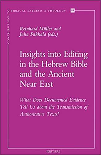 okumak INSIGHTS INTO EDITING IN THE H (Contributions to Biblical Exegesis &amp; Theology, Band 84)
