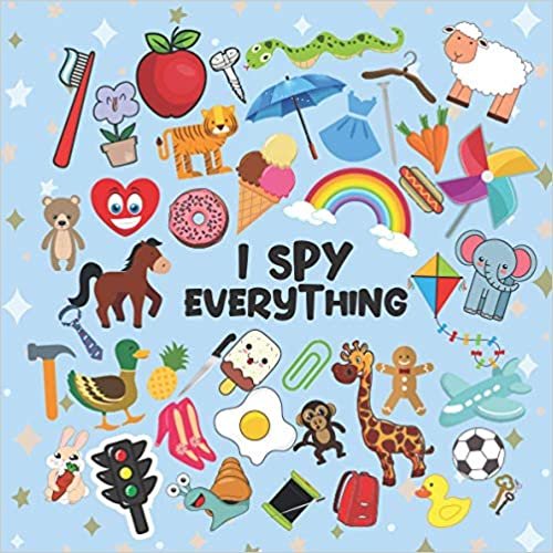 okumak I Spy Everything: Guessing Game Book for Kids 2-5 year old