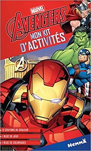 okumak Marvel Avengers Mon kit d&#39;activités (Héros Marvel)