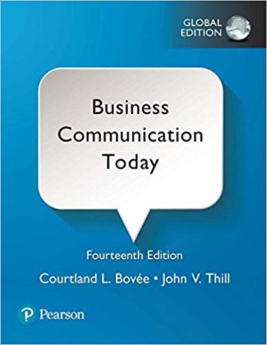 okumak Business Communication Today, Global Edition