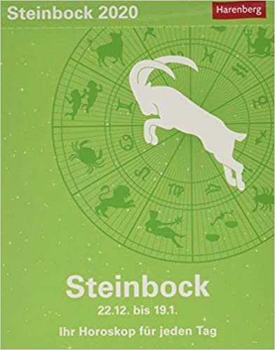 okumak Satorius, R: Steinbock - Kalender 2020