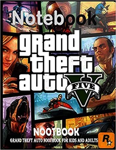 okumak Grand Theft Auto V five Notebook: GTA 5 lovers with Size 8.5 X 11
