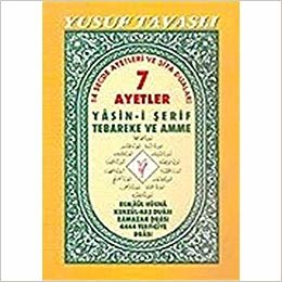 okumak 7 Ayetler Yasin-i Şerif - Tebareke ve Amme (Rahle Boy): 14 Secde Ayetleri ve Şifa Duaları