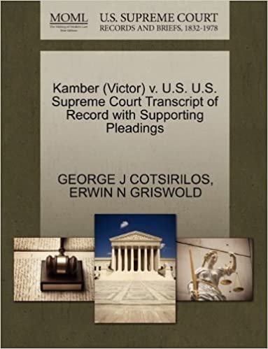 okumak Kamber (Victor) v. U.S. U.S. Supreme Court Transcript of Record with Supporting Pleadings