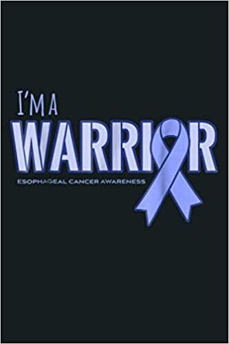 okumak I M A Warrior Esophageal Cancer Awareness: Notebook Planner - 6x9 inch Daily Planner Journal, To Do List Notebook, Daily Organizer, 114 Pages