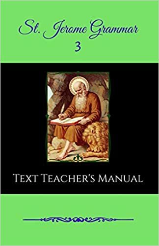 okumak St. Jerome Grammar 3 Text Teacher&#39;s Manual