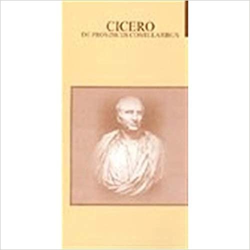 okumak Cicero Konsüllük Eyaletleri Hakkında