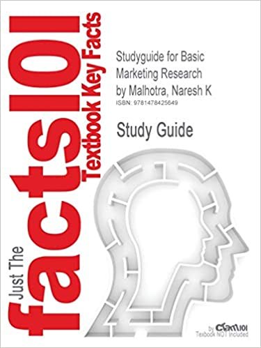 okumak Studyguide for Basic Marketing Research by Malhotra, Naresh K, ISBN 9780132544481