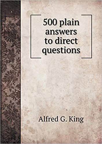 okumak 500 Plain Answers to Direct Questions