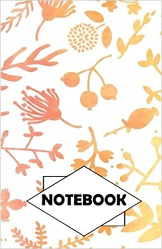Notebook: Dot-Grid, Graph, Lined, Blank Paper: Flower 6: Small Pocket diary 110 pages, 5.5" x 8.5" تحميل