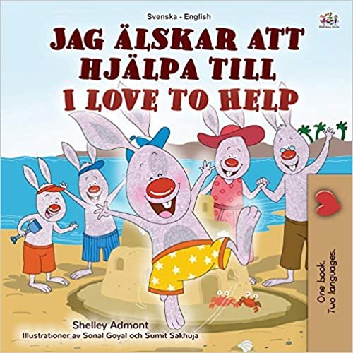 okumak I Love to Help (Swedish English Bilingual Children&#39;s Book) (Swedish English Bilingual Collection)