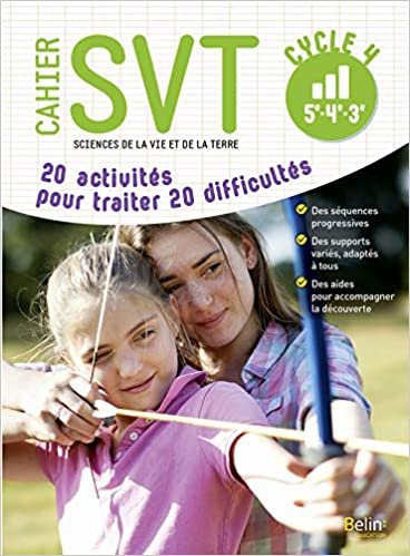 okumak Cahier SVT - Cycle 4: 20 activités pour traiter 20 difficultés (Mon cahier de SVT)