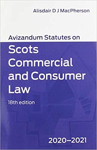 okumak Avizandum Statutes on Scots Commercial and Consumer Law: 2020-21