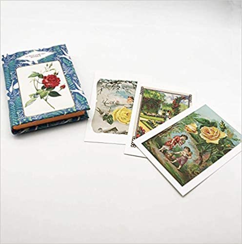 okumak Le Petit Livre des Roses + Cartes Postales