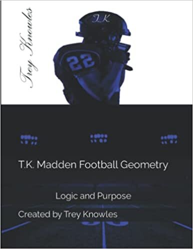 okumak T.K. Madden Football Geometry: Logic and Purpose Black &amp; White Edition