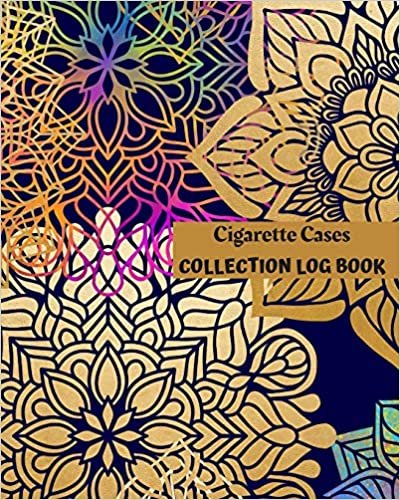 Cigarette Cases Collection Log Book: Keep Track Your Collectables ( 60 Sections For Management Your Personal Collection ) - 125 Pages, 8x10 Inches, Paperback