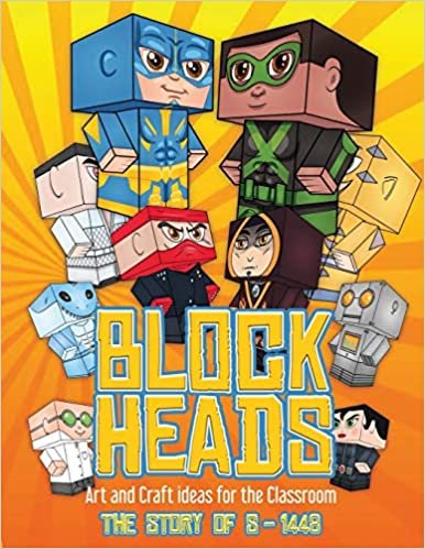okumak Art and Craft ideas for the Classroom (Block Heads - The Story of  S-1448): This book contains 30 full color activity sheets for children aged 4 to 5