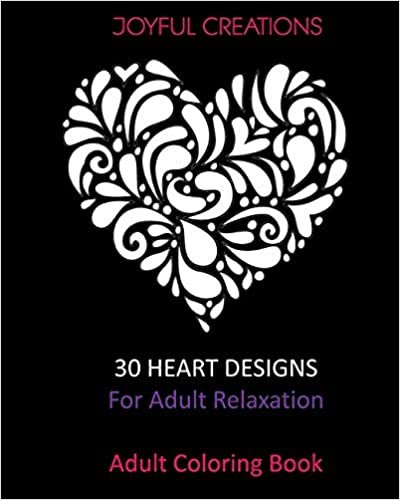 okumak 30 Heart Designs For Adult Relaxation: Adult Coloring Book