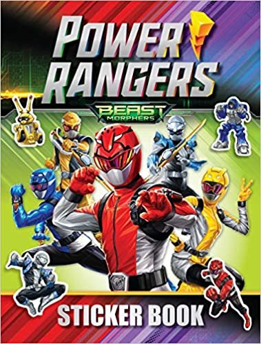 okumak Power Rangers Beast Morphers Sticker Book