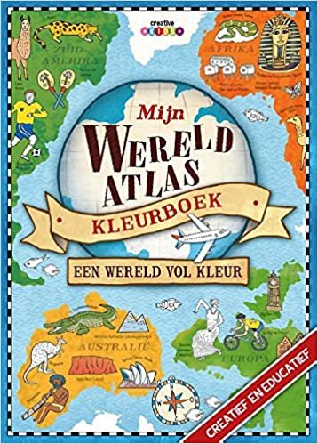 okumak Mijn wereld atlas kleurboek: een wereld vol kleur
