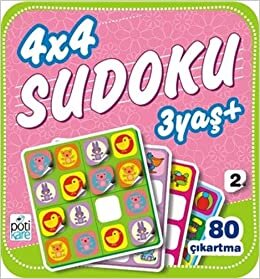 okumak 4 x 4 Sudoku 2: 80 Çıkratma - 3 Yaş+