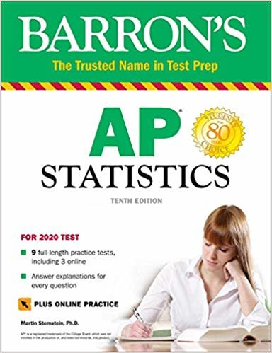 okumak Barron&#39;s AP Statistics with Online Tests