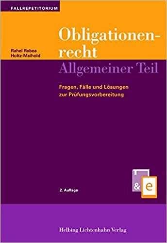 okumak Holtz-Maihold, R: Obligationenrecht Allgemeiner Teil