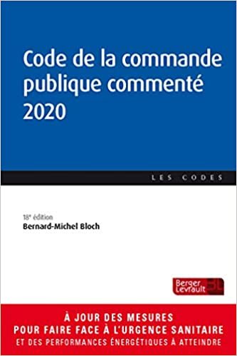 okumak Code de la commande publique commenté 2020 (18e éd.) (LES CODES)