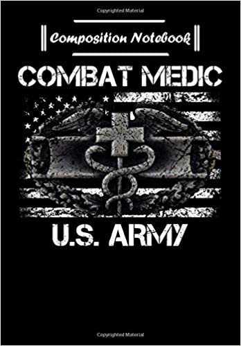 okumak Composition Notebook: US ARMY Combat Medic U.S ARMY Veteran  Gift, Journal 6 x 9, 100 Page Blank Lined Paperback Journal/Notebook
