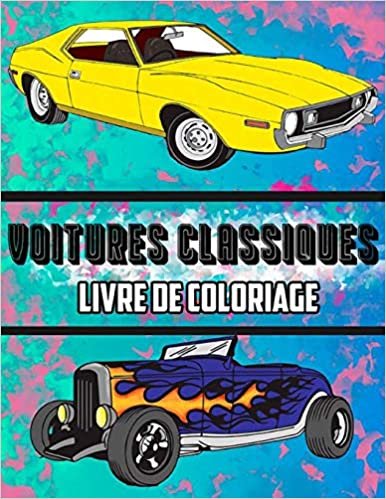 okumak Osam Colors: Voitures Classiques Livre de Coloriage