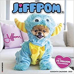 Jiffpom (Jiff the Pomeranian) 2020 Wall Calendar (Dog Breed Calendar)
