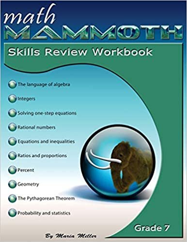 okumak Math Mammoth Grade 7 Skills Review Workbook
