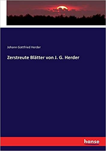 okumak Zerstreute Blätter von J. G. Herder
