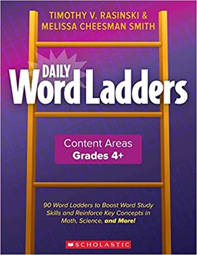 okumak Daily Word Ladders: Content Areas, Grades 4 and Up