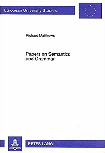 okumak Papers on Semantics and Grammar : v. 258