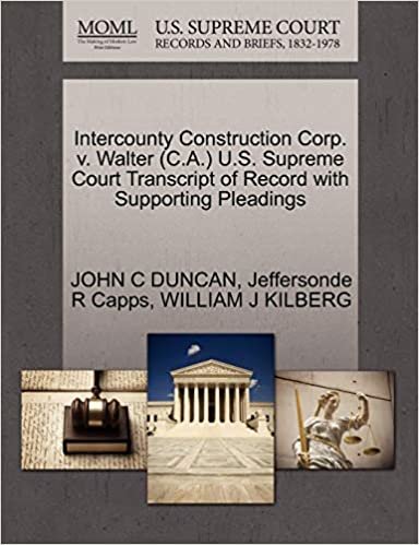 okumak Intercounty Construction Corp. v. Walter (C.A.) U.S. Supreme Court Transcript of Record with Supporting Pleadings
