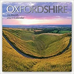 okumak Oxfordshire 2021 - 16-Monatskalender: Original The Gifted Stationery Co. Ltd [Mehrsprachig] [Kalender] (Wall-Kalender)