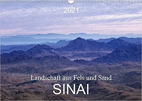 okumak Sinai - Landschaft aus Fels und SandCH-Version  (Wandkalender 2021 DIN A3 quer): Der Sinai, Fels- und Sandwüste mit abwechslungsreicher atemberaubender Landschaft. (Monatskalender, 14 Seiten )